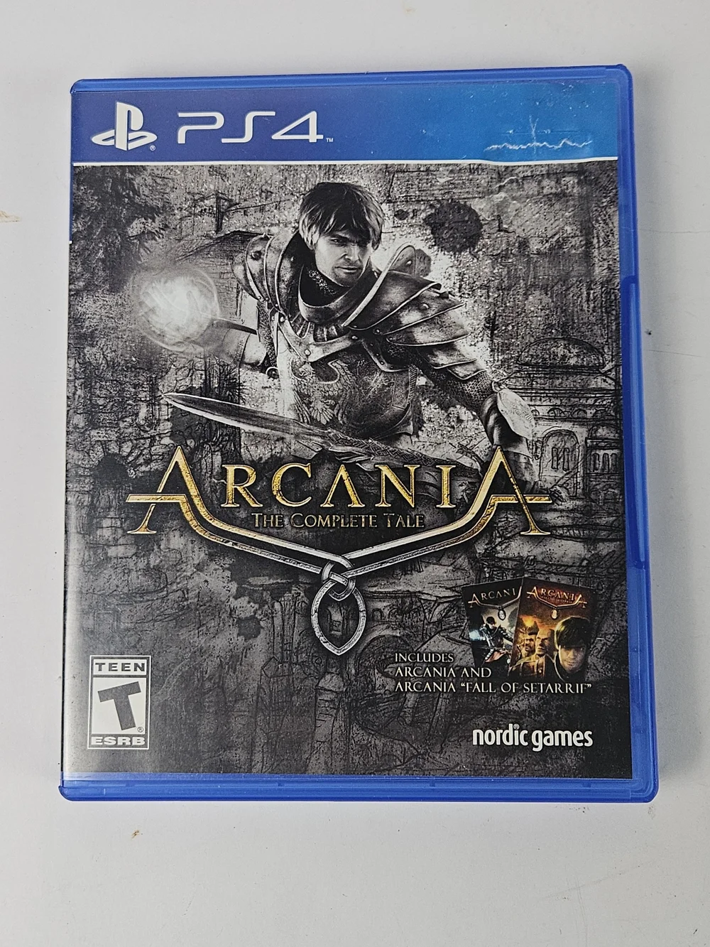 ArcaniA: The Complete Tale PS4 Game - Blue Case